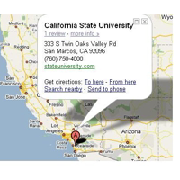 加州州立大学圣马科斯分校校徽